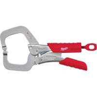 Torque Lock Locking Pliers with Regular Jaws & Grip, 6" Length, C-Clamp Seagulf Marine Industries Inc.