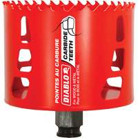 Scie cloche pour bois et m&eacute;tal, 3-1/2", Profondeur de la coupe 2-3/8", Carbure Seagulf Marine Industries Inc.