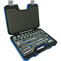 12 Point SAE & Metric Socket Attachment Set, 33 Pcs, 3/8" Drive Size Seagulf Marine Industries Inc.
