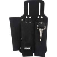 Porte-outils pour monteur de ligne, Porte-outil multiple, Cuir, 3 Poches Seagulf Marine Industries Inc.