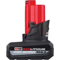 M12 Redlithium High Output XC5.0 Battery Pack, Lithium-Ion, 12 V, 5 Ah Seagulf Marine Industries Inc.