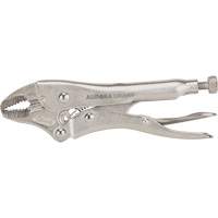 Locking Pliers with Wire Cutter, 5" Length, Curved Jaw Seagulf Marine Industries Inc.