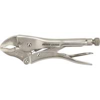 Locking Pliers with Wire Cutter, 10" Length, Curved Jaw Seagulf Marine Industries Inc.