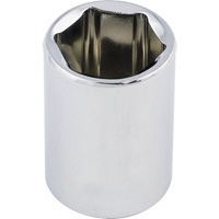 Douille chrom&eacute;e ordinaire, 1/2", Prise 3/8", 6 pans Seagulf Marine Industries Inc.