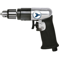 AD38VSRK Variable Speed Air Drill, 6 CFM, 1/4" NPT, 82 dBA, 3/8" Chuck, Keyed Seagulf Marine Industries Inc.