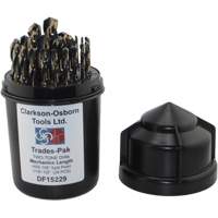 Two-Tone 29-Piece Mechanic's Drill Set, High Speed Steel Seagulf Marine Industries Inc.