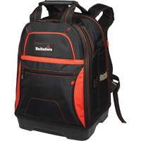 Molded Base Bottom Tool Backpack, Black/Red, Ballistic/Polyester Seagulf Marine Industries Inc.