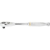 Cl&eacute; &agrave; cliquet &agrave; t&ecirc;te en larme &agrave; d&eacute;clenchement rapide &agrave; 90 dents, Prise de 3/8", Poign&eacute;e Ergonomique Seagulf Marine Industries Inc.