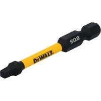 15-Piece Impact Ready Tic-Tac Screw Bit Set, Square, #2 Tip, 1/4" Drive Size, 2" Length Seagulf Marine Industries Inc.