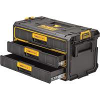 ToughSystem&reg; 2.0 Three-Drawer Unit, 21-4/5" x 12-3/10" x 12-3/5", Black/Yellow Seagulf Marine Industries Inc.