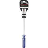 Blue Transparent Striped Slotted Screwdriver, 3/16" Tip, Round, Plastic Handle Seagulf Marine Industries Inc.