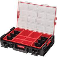 Organisateur 2 fois tr&egrave;s-grand avec bacs Arx, 23" x 15-1/5" x 6-4/5", Noir Seagulf Marine Industries Inc.