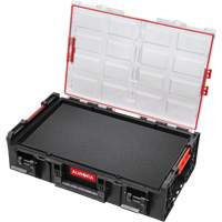 Organisateur deux fois tr&egrave;s grand avec cloisons en mousse &agrave; plusieurs couches Arx, 23" x 15-1/5" x 6-4/5", Noir Seagulf Marine Industries Inc.