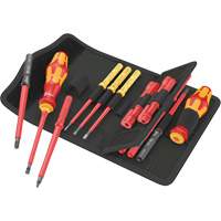 Insulated Screwdriver Set for Slotted Screws, 1000 V, 18 Pcs Seagulf Marine Industries Inc.