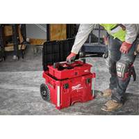 PACKOUT Rolling Tool Box, 18" x 22" x 19-1/2", Black/Red Seagulf Marine Industries Inc.