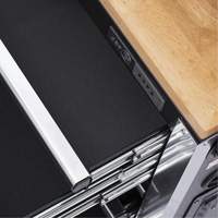 HDRC5212 HD Series Roller Cabinet, 12 Drawers, 51-1/4" W x 21" D x 40-3/10" H, Black Seagulf Marine Industries Inc.
