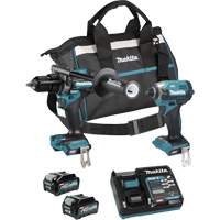 XGT Brushless 2-Tool Combo Kit, Lithium-Ion, 40 V Seagulf Marine Industries Inc.