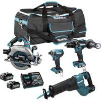 XGT Brushless 4-Tool Combo Kit, Lithium-Ion, 40 V Seagulf Marine Industries Inc.