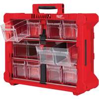 PACKOUT Tilt Bin Organizer, 15-1/5" x 19-7/10" x 6-7/10", Black/Red Seagulf Marine Industries Inc.