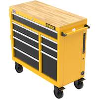 Heavy-Duty Mobile Workstation, 8 Drawers, 40" W x Yellow Seagulf Marine Industries Inc.