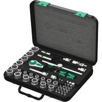 8100 SB 2 Zyklop Speed Ratchet Set, 43 Pcs, 3/8" Drive Size Seagulf Marine Industries Inc.