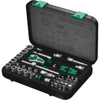 8100 SA 2 Zyklop Speed Ratchet Set, 42 Pcs, 3/8" Drive Size Seagulf Marine Industries Inc.