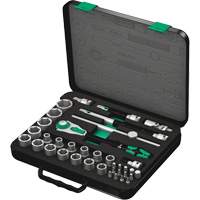 8100 SC 2 Zyklop Speed Ratchet Set, 37 Pcs, 3/8" Drive Size Seagulf Marine Industries Inc.