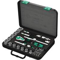 8100 SB 4 Zyklop Speed Ratchet Set, 38 Pcs, 3/8" Drive Size Seagulf Marine Industries Inc.