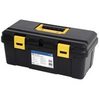 Coffre &agrave; outils portatif en plastique JPTB-19, 19" la x 9" p x 8" h, Noir Seagulf Marine Industries Inc.
