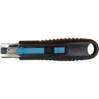 Standard-Duty Retractable Safety Knife, Stainless Steel, Rubber Handle Seagulf Marine Industries Inc.
