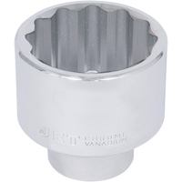 Douille chrom&eacute;e, 50 mm, Prise 1", 12 pans Seagulf Marine Industries Inc.