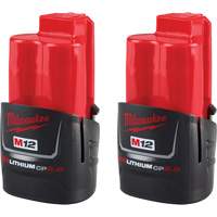 M12 REDLITHIUM CP2.0 Compact Batteries, Lithium-Ion, 12 V, 2 Ah Seagulf Marine Industries Inc.