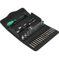 SA 15 Zyklop Comfort Ratchet Set with Reversing Lever, 28 Pcs, 1/4" Drive Size Seagulf Marine Industries Inc.