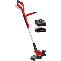 Cordless Telescopic String Trimmer with 2.5Ah Battery & Charger Starter Kit, 12", Battery Powered, 18 V Seagulf Marine Industries Inc.
