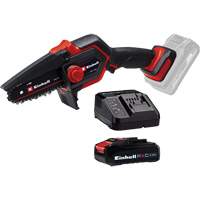 Cordless Compact Pruning Chain Saw with 2.5Ah Battery & Charger Starter Kit, 6", Battery Powered, 18 V Seagulf Marine Industries Inc.