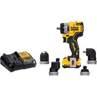 Ensemble perceuse/visseuse sans fil et sans balai XTREME 5-en-1, Lithium-ion, 12 V, Mandrin 3/8" Seagulf Marine Industries Inc.