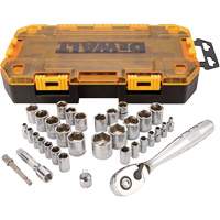 1/4" & 3/8" Drive Socket Set, 34 Pcs Seagulf Marine Industries Inc.