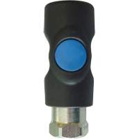 Raccord industriel rapide TOPQUIK S1, Composite en polyester/Acier inoxydable, 1/4", NPT femelle, 174 PSI Seagulf Marine Industries Inc.