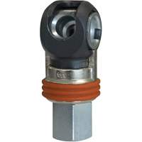 Raccord industriel rapide basculant TOPQUIK SC, Acier nickel&eacute;, 3/8", NPT femelle, 360 PSI Seagulf Marine Industries Inc.