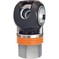Raccord industriel rapide TOPQUIK SC, Acier nickel&eacute;, 1/2", NPT femelle, 359 PSI Seagulf Marine Industries Inc.