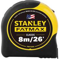 Ruban &agrave; mesurer FATMAX, 1-1/4" x 26'/8 m, Marques de goujon Imp&eacute;rial & m&eacute;trique Seagulf Marine Industries Inc.