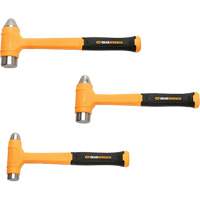 Dead Blow Ball Pein Hammer Set, 3 Pieces Seagulf Marine Industries Inc.