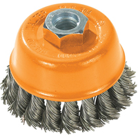 Brosse-boisseau, 3" dia. x 5/8"-11 arbre Seagulf Marine Industries Inc.