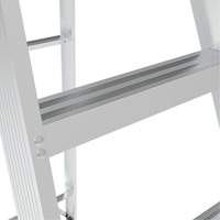 Step Ladder, 10', Aluminum, 225 lbs. Capacity, Type 2 Seagulf Marine Industries Inc.