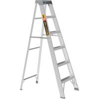 Step Ladder, 6', Aluminum, 225 lbs. Capacity, Type 2 Seagulf Marine Industries Inc.