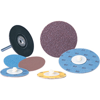 Disque &agrave; changement rapide Standard Abrasives, 2" dia., Grain 36, Oxyde d'aluminium Seagulf Marine Industries Inc.
