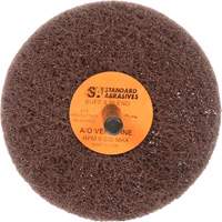 Standard Abrasives Buff & Blend Wheel, 3" Dia. x 1" W, 1/4" Arbor, Aluminum Oxide Seagulf Marine Industries Inc.
