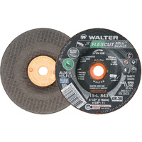 Meule FLEXCUT MILL SCALE, 4-1/2", 36 Grain, Oxyde d'aluminium, 5/8"-11, 13 300 Tr/min, Type 29 Seagulf Marine Industries Inc.
