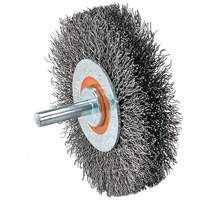 Mounted Crimped Wire Wheel, 4" Dia., 0.0118" Fill Seagulf Marine Industries Inc.