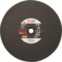 Chop Saw Wheel, 12" x 0.093"/3/32", 1" Arbor, Type 1, Aluminum Oxide, 5100 RPM Seagulf Marine Industries Inc.